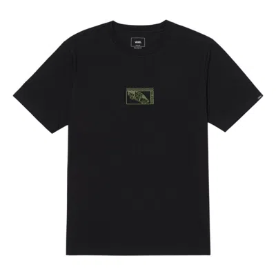 Vans Overstimulated Skates Graphic T-shirt 'black Green'