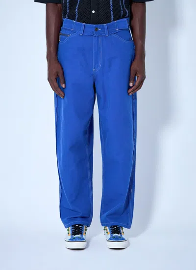 Vans Oxford Five Pocket Pants In Blue