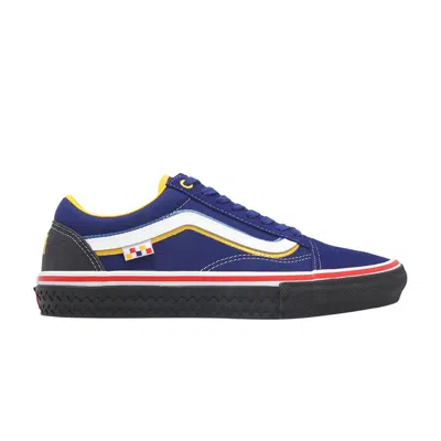 Pre-owned Vans Pa'din Musa X Skate Old Skool 'blue' | Men's Size 7.5