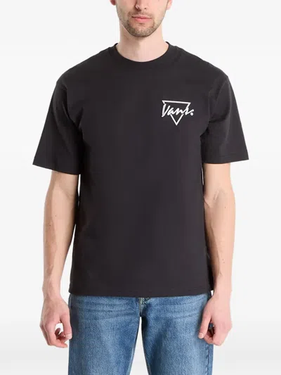 Vans Palm Drive Logo-print T-shirt In Black