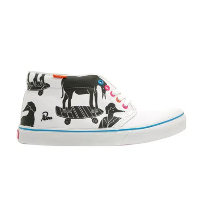 Pre-owned Vans Parra X Chukka Boot In White