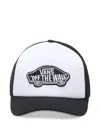 Vans Patch Curved Trucker Cap Hat In Black