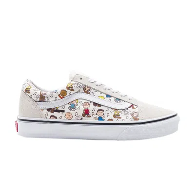 Pre-owned Vans Peanuts X Old Skool 'the Gang' In White