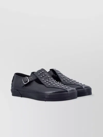 Vans Pearlized Mary Jane Sneakers With Studded Design In Black
