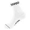 Vans Peek-a-check Crew Socks 'white Black'