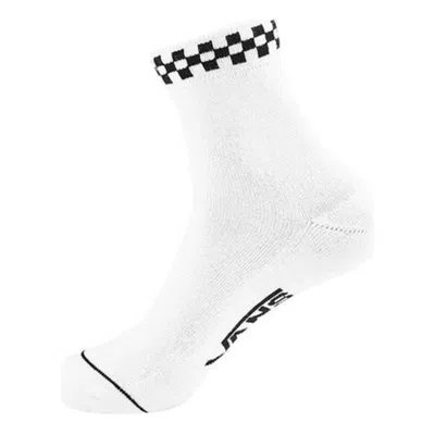 Vans Peek-a-check Crew Socks 'white Black'