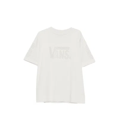 Vans Perforated-logo T-shirt In White