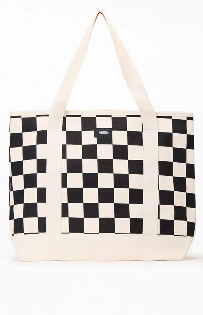Vans Pergs Tote In Black/white