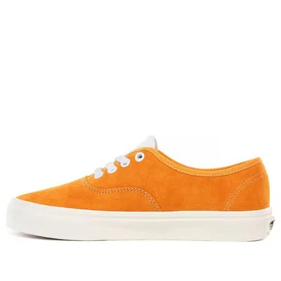Vans Pig Suede Authentic Yellow In Orange