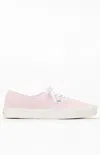 Vans Pink Suede U Authentic Shoes In Pattern