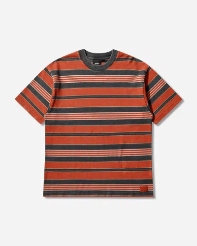 Vans Pique Stripe Knit T-shirt Racing In Multi