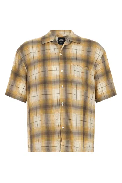 Vans 'plaid Camp' Shirt In Brown