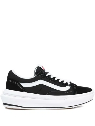 Vans Knu Skool Side-stripe Lace-up Sneakers In Black
