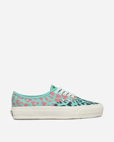 Vans Premium Authentic 44 Cheetah Trainers Pool Blue
