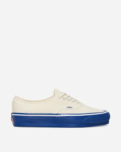 Vans Premium Authentic 44 Duck Canvas Trainers White / Blue