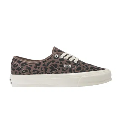 Pre-owned Vans Premium Authentic 44 'leopard' In Brown