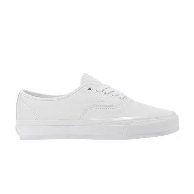 Pre-owned Vans Premium Authentic 44 'white Leather' | Men's Size 5.5