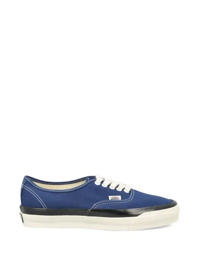Vans Premium Authentic Canvas Sneakers In Blue