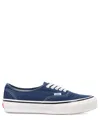Vans Authentic Reissue44 Mens Lace-up Suede Skate Shoes In Blue