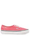 Vans Vault X Julian Klincewicz Man Sneakers Tomato Red Size 8.5 Leather In Pink