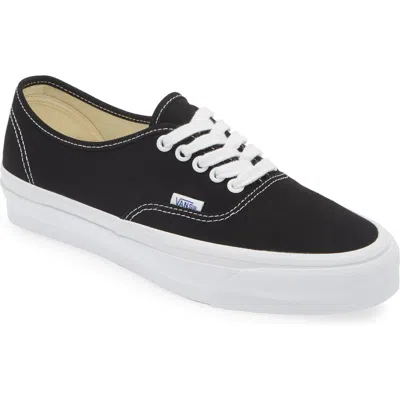 Vans Black Canvas Authentic Reissue 44 Sneakers In Multi