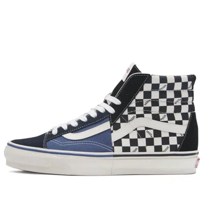 Vans Premium Clash The Wall 'checkerboard Black Blue'