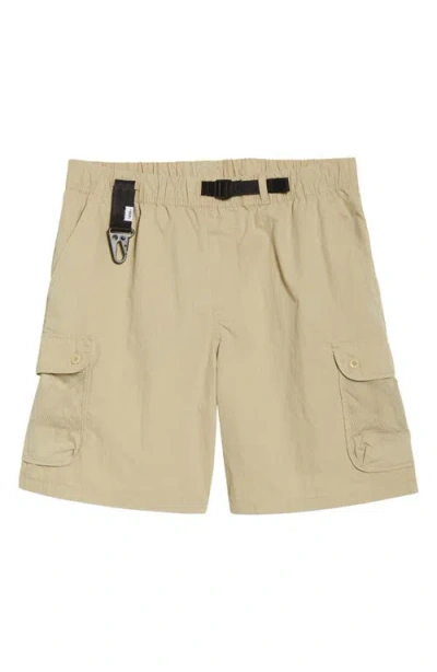 Vans Premium Huntley Cotton & Nylon Cargo Shorts In Neutral