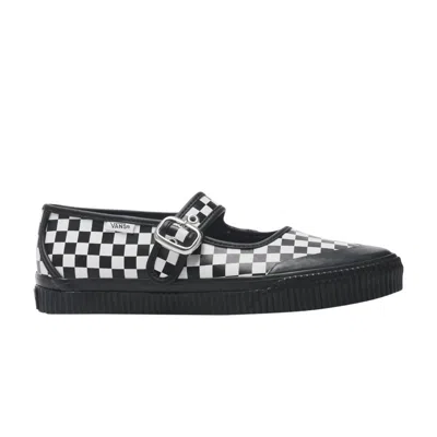Pre-owned Vans Premium Mary Jane 93 'checkerboard' In Black