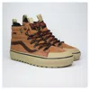 Vans-premium Men's Sneakers Vans Premium Sk8-hi Dr Waterproof - Vn000cvrn1z1 Glass Ginger In Brown