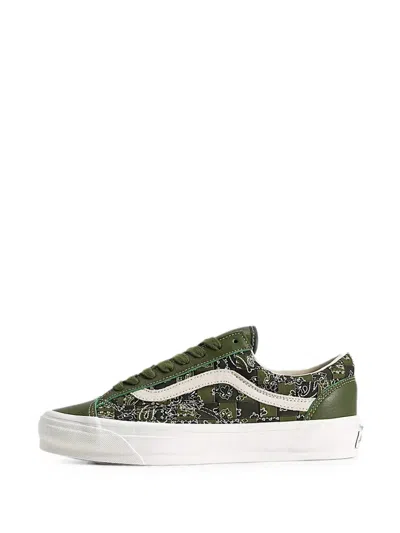 Vans Premium Old Skool 36 Bandana-print Sneakers In Blue