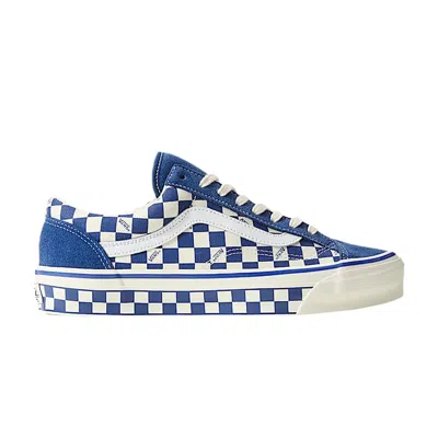 Pre-owned Vans Premium Old Skool 36 'checkerboard - True Blue' | Men's Size 5