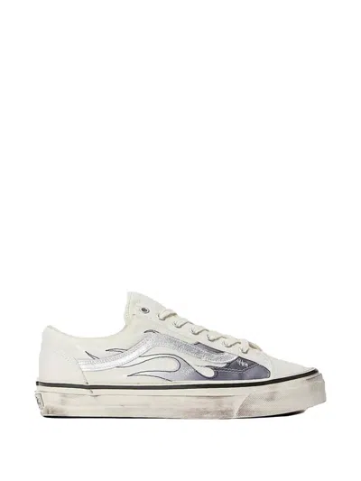 Vans Premium Old Skool 36 Flames Lace-up Sneakers In Neutral