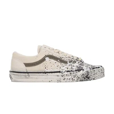 Pre-owned Vans Premium Old Skool 36 'paint Splatter Turtledove' | White | Men's Size 9.5
