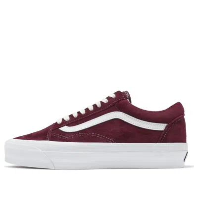 Vans Premium Old Skool 36 'port Royale Burgundy'