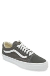 Vans Premium Old Skool Canvas Sneaker In Gunmetal