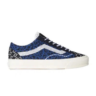 Pre-owned Vans Premium Old Skool 'knit Pack - Cheetah Navy Blue' | Men's Size 11.5