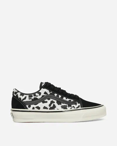 VANS PREMIUM OLD SKOOL LEOPARD SNEAKERS BLACK / WHITE