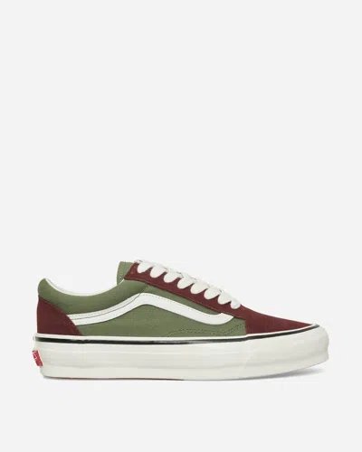 Vans Premium Old Skool Sneakers Brown / Green In Black
