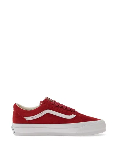 Vans Premium Old Skool Sneakers In Red
