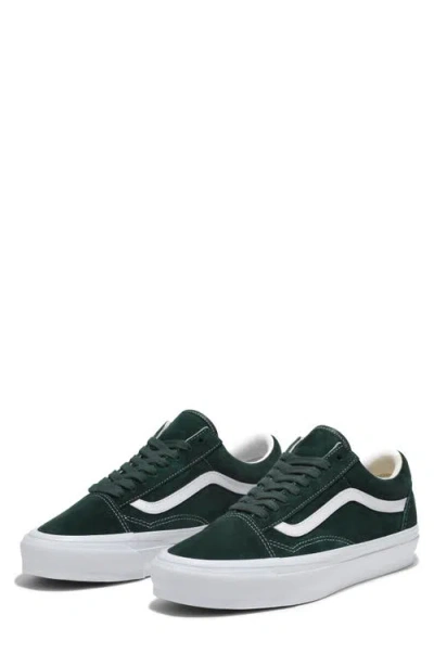 Vans Premium Old Skool Suede Sneaker In Green