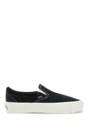 Vans Premium Satin Slip-on Sneakers In Blue