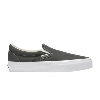 Pre-owned Vans Premium Slip-on 98 'gunmetal Black' In Grey