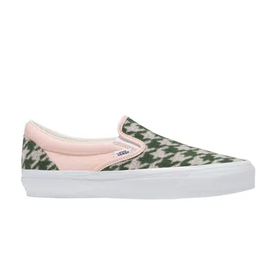 Pre-owned Vans Premium Slip-on 98 'houndstooth Pack - Blush Pink'