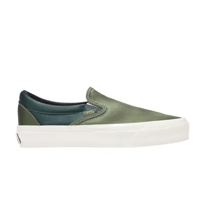 Pre-owned Vans Premium Slip-on 98 'satin Pack - Loden Green'