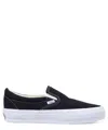 Vans Knu Slip Man Sneakers Black Size 12 Soft Leather In Black