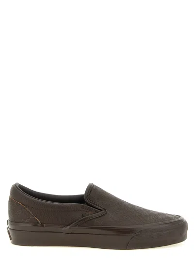 Vans Premium Classic Slip-on Demitasse In Brown