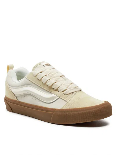 Vans-premium Sneakers Vans Premium Knu Skool - Vn0009qcdbs1 Marshmallow In Neutral