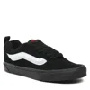Vans-premium Women's Sneakers Vans Premium Knu Skool - Vn0009qcbma1 Black/white In Black