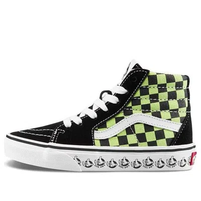 Vans (ps)  Bmx Sk8-hi Zip 'black Sharp Green'