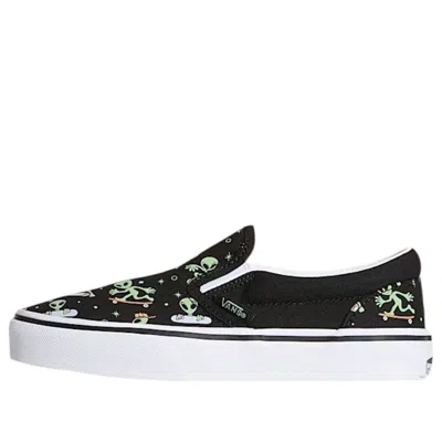 Vans (ps)  Classic Slip-on 'black Green' In Multi